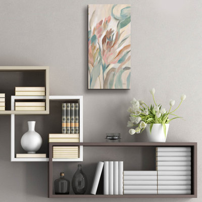  «Eden Breeze 3» par Silvia Vassileva, art mural en verre acrylique, 12 po x 24 po