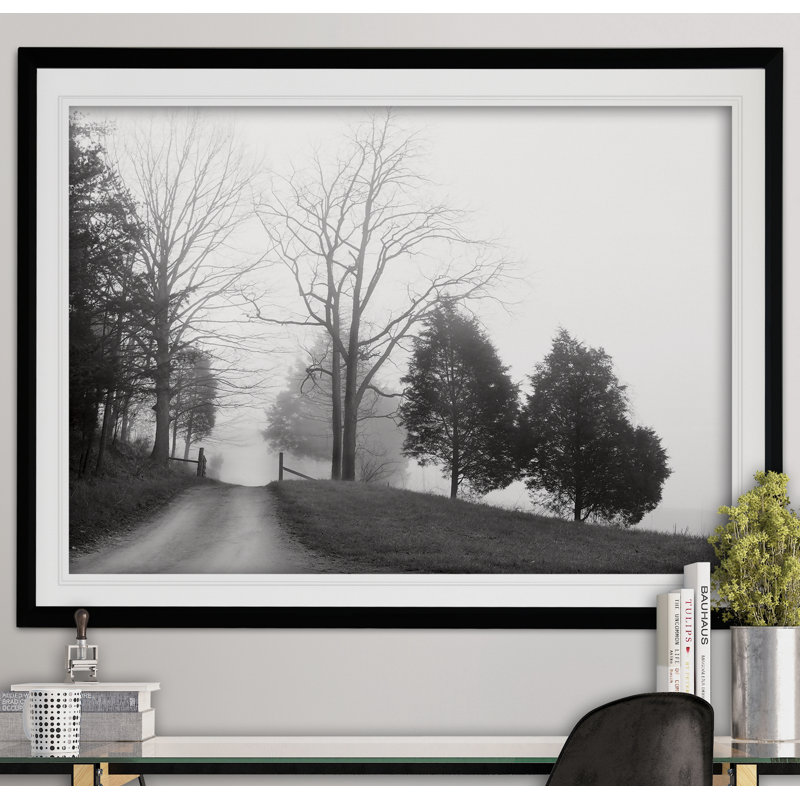 " Tennessee Morning ", 20" H x 24" W x 1.5" D, Black