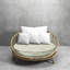 Decorative Indoor Outdoor Waterproof Round Cushion Cover, Patio Bar Stool UV Resistant Seat Cover-304152972