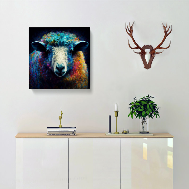 Modern Wall Art - Wrapped Canvas, 35cm H x 35cm W x 3cm D