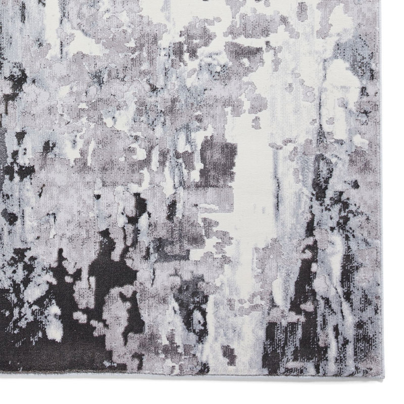 Minta area rug Machine Woven Rectangle Grey, Rectangle 80 x 150cm