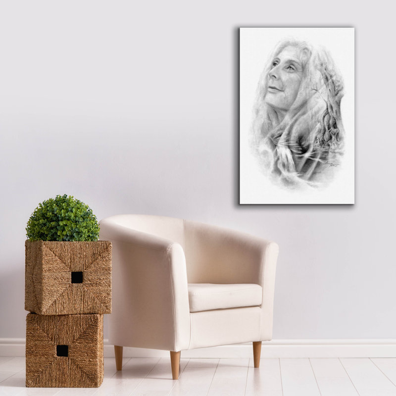 «Dream Cloak» par Art and a Little Magic, art mural sur toile, H 40 po x l 26 po x P 1,5 po