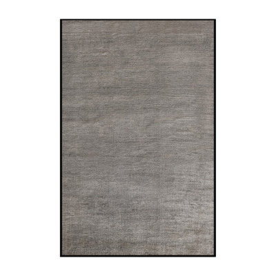 Tapis gris Brzozowski