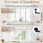 Minter Black Adjustable 1" Curtain Rod-1155811090