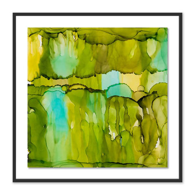 Rewriting the Path III Framed Graphic Art