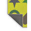 Tapis vert/jaune à motifs Pointsettia-1302009503