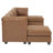 Faux Leather Modular Sectional