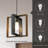 Farmhouse Light Lantern Geometric Pendant