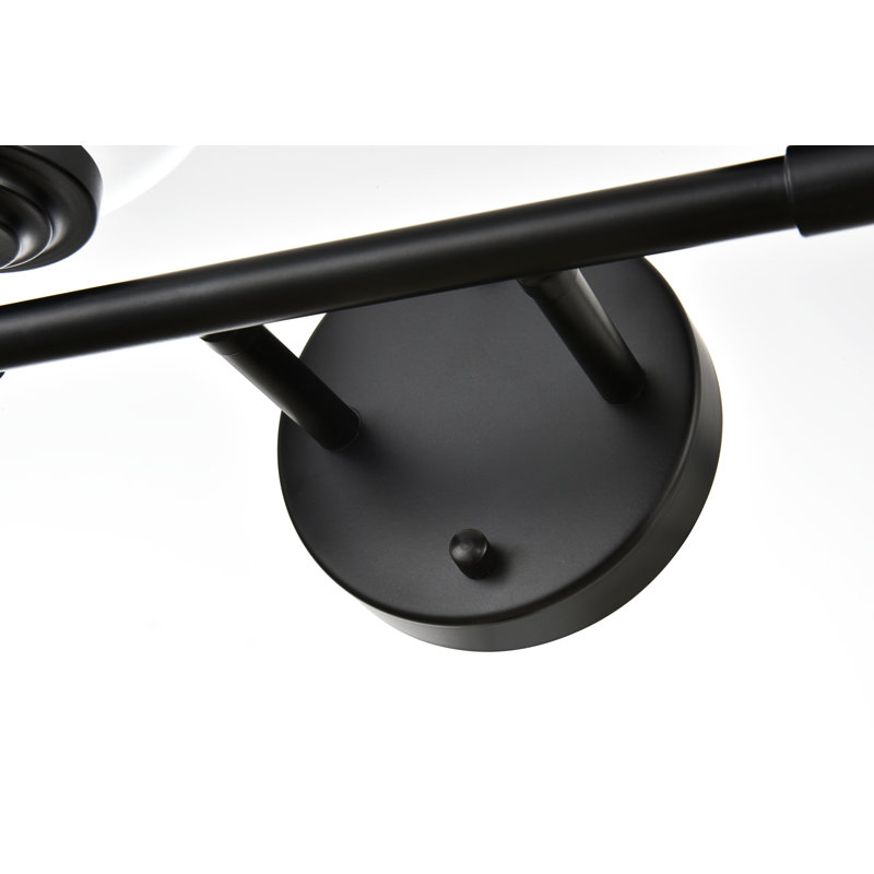 Chisolm Armed Sconce, Black