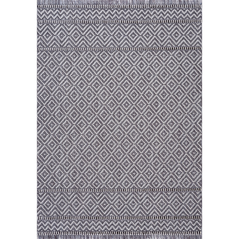 Geometric Indoor Rug, Rectangle 7'10" x 10'6"