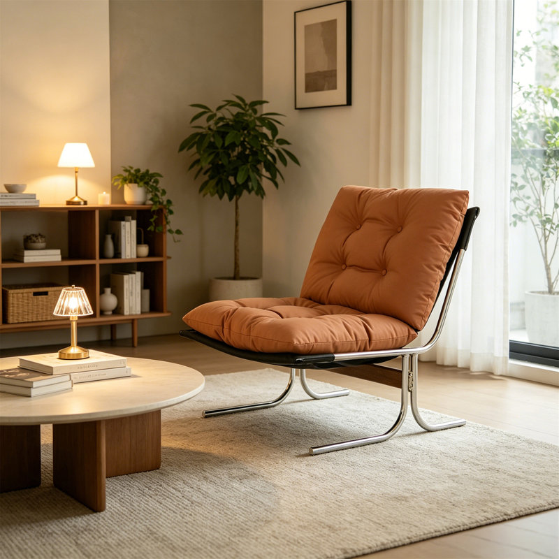 Fauteuil en cuir