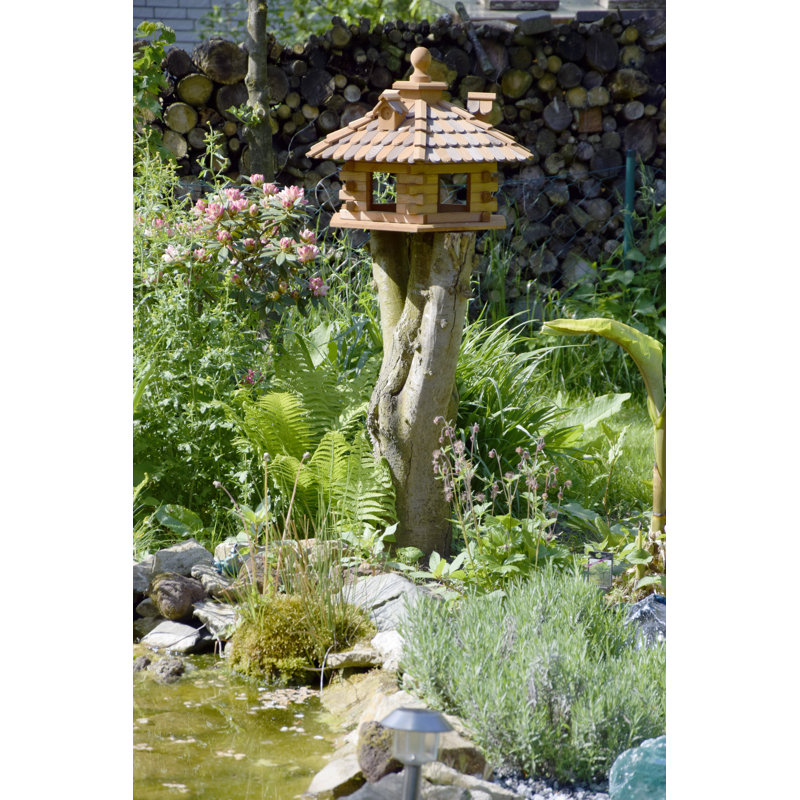Anayelis Post Mounted Birdhouse