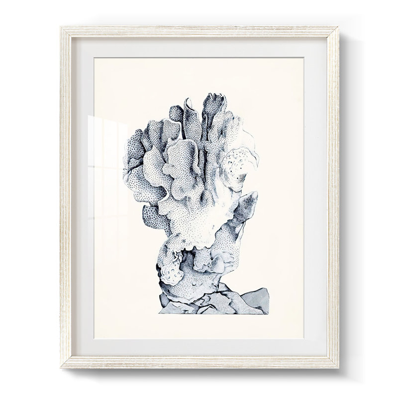 Kiaan - Toile tendue avec châssis, H 28,5 po x l 20,5 po, Blanc