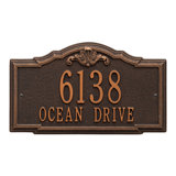 Gatewood Personalized Standard 2-Line Wall Address Plaque