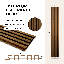 Panneaux de revêtement en composite européen de 107 po x 8,6 po-99311069