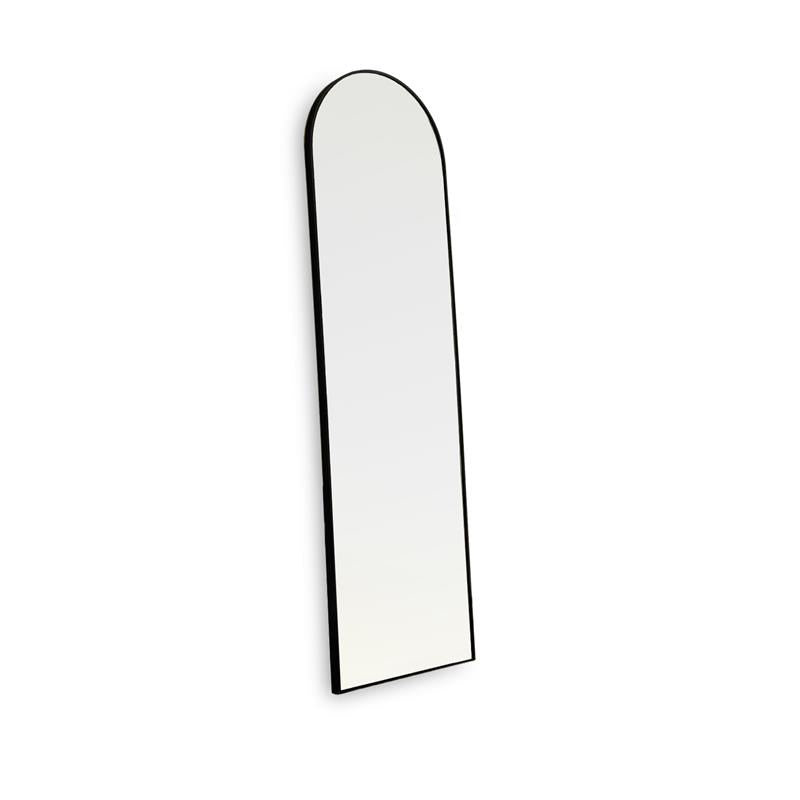 Symari Full Length Arch Mirror, 170 cm H x 50 cm W, Black