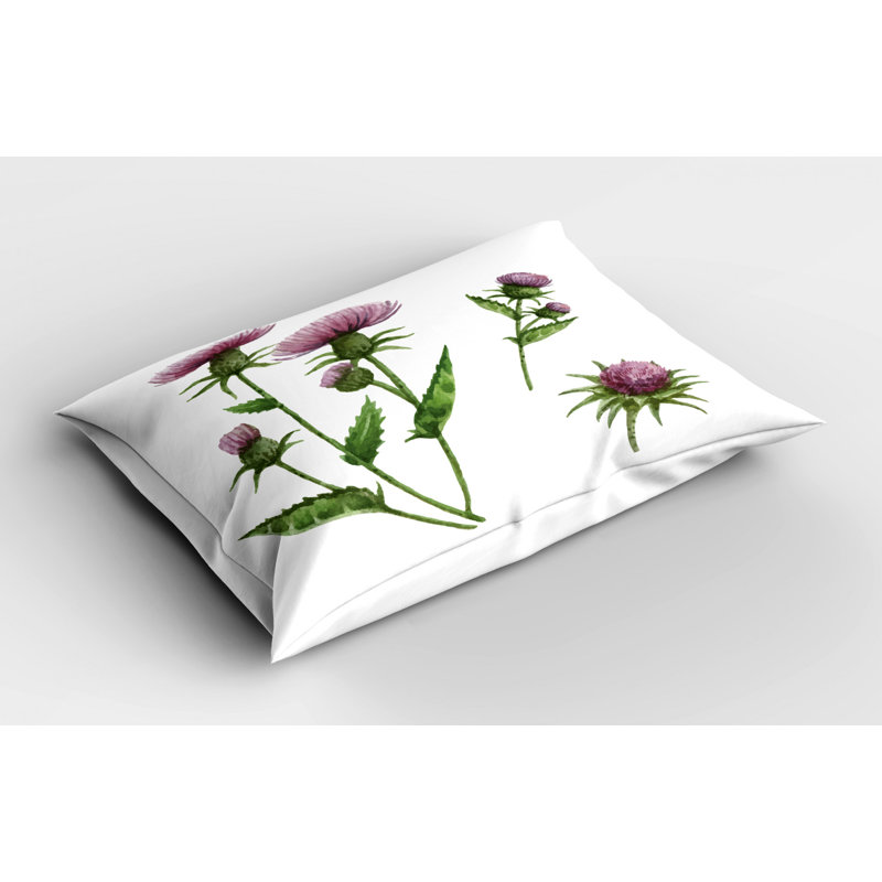Thistle Polyester Sham Set, Twin