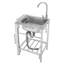 Station de lavage des mains autoportante avec robinet L 19,6 po x l 15,7 po-81764950