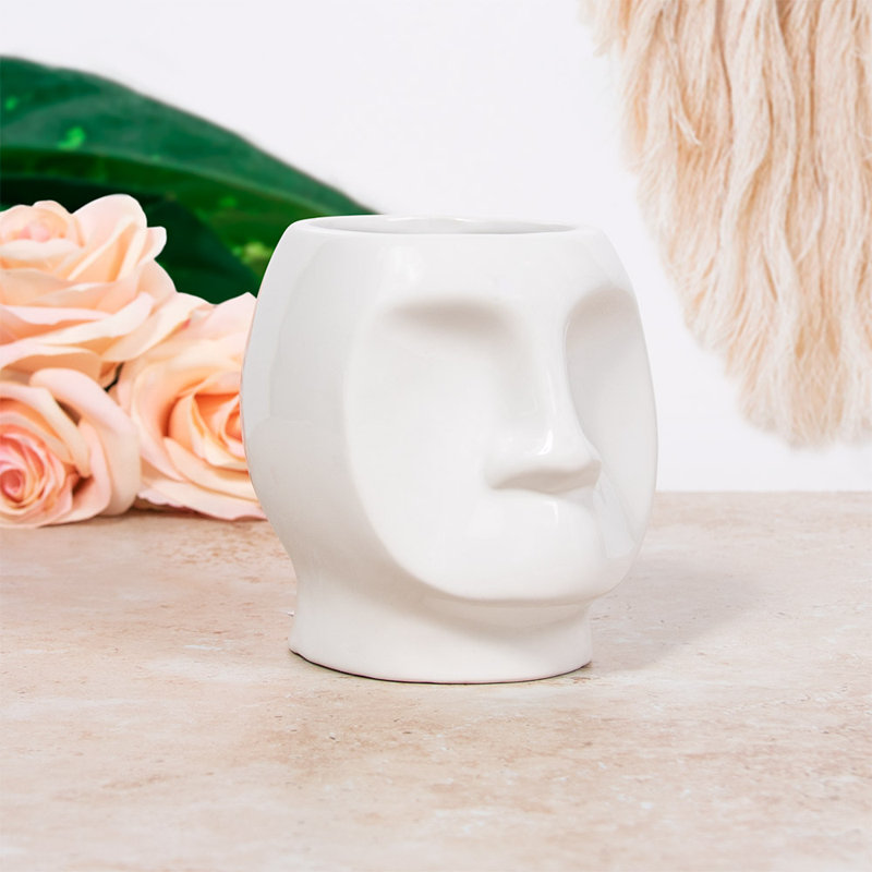 Tillson Ceramic Planter, 23cm H x 11cm W x 11cm D