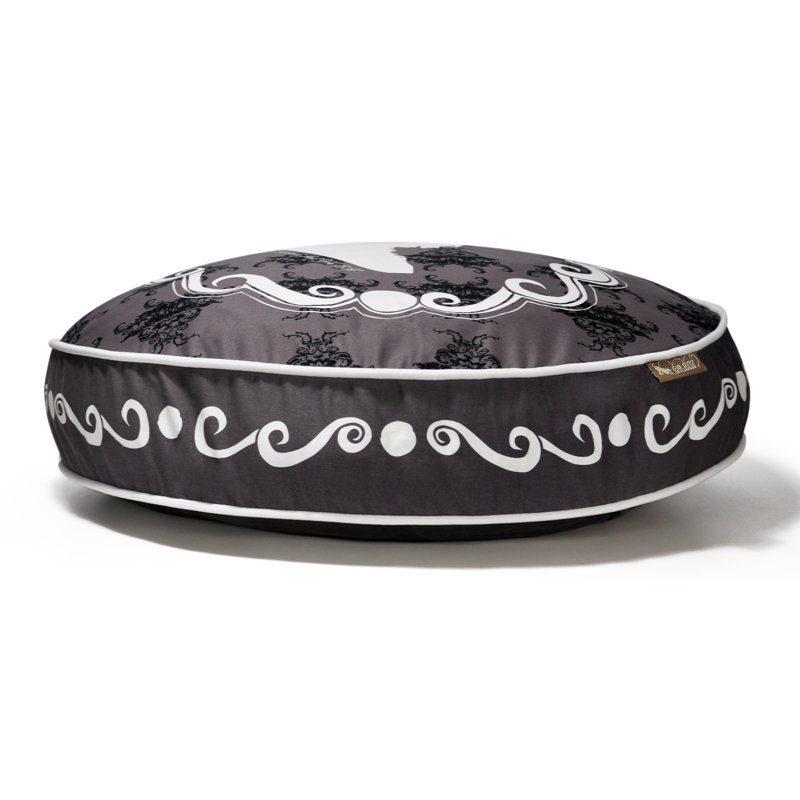Victorian Cameo Round Pet Bed Cover, Medium - 36"