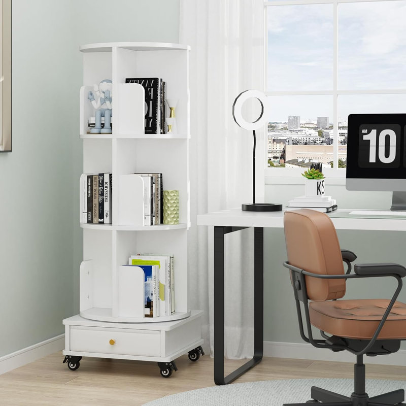40cm W Bookcase, 44 ″H x 15.7″W x 15.7 ″ D 