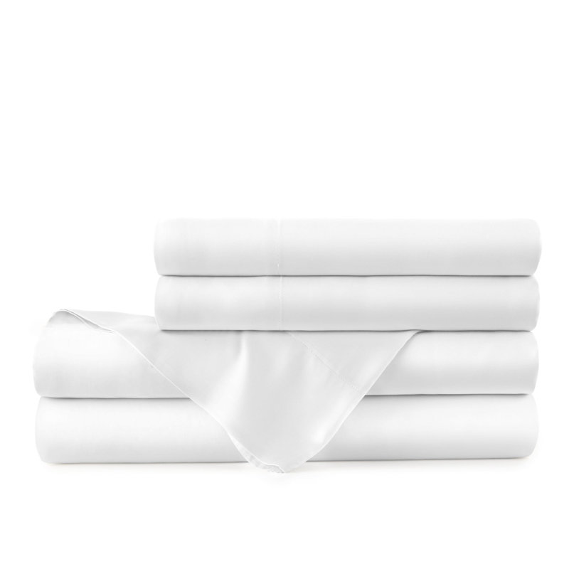 Urban Bamboo Power Loom Sheet Set, Queen Sheet Set, Ivory