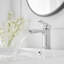 Robinet de salle de bains monotrou avec ensemble de drainage-86866322