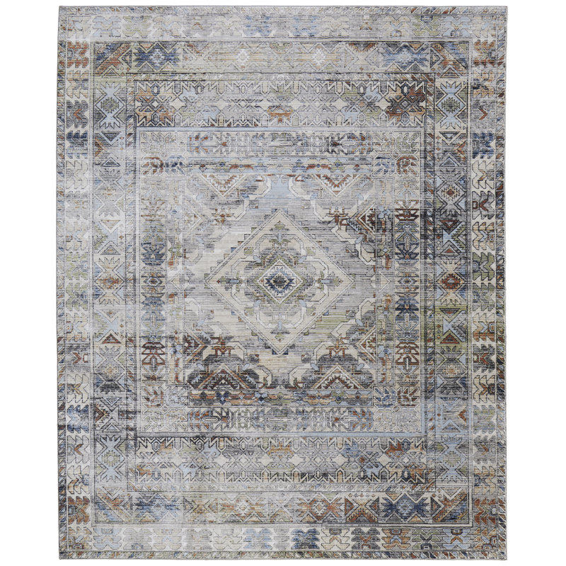 Claymore Performance Oriental Indoor Rug, Rectangle 9' x 12'8"