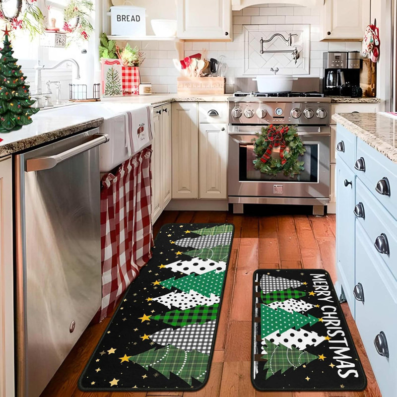 Ensemble de 2 tapis décoratifs Buffalo