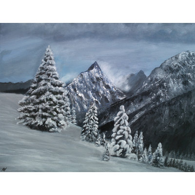 " Austria Mountains " Acrylic Print