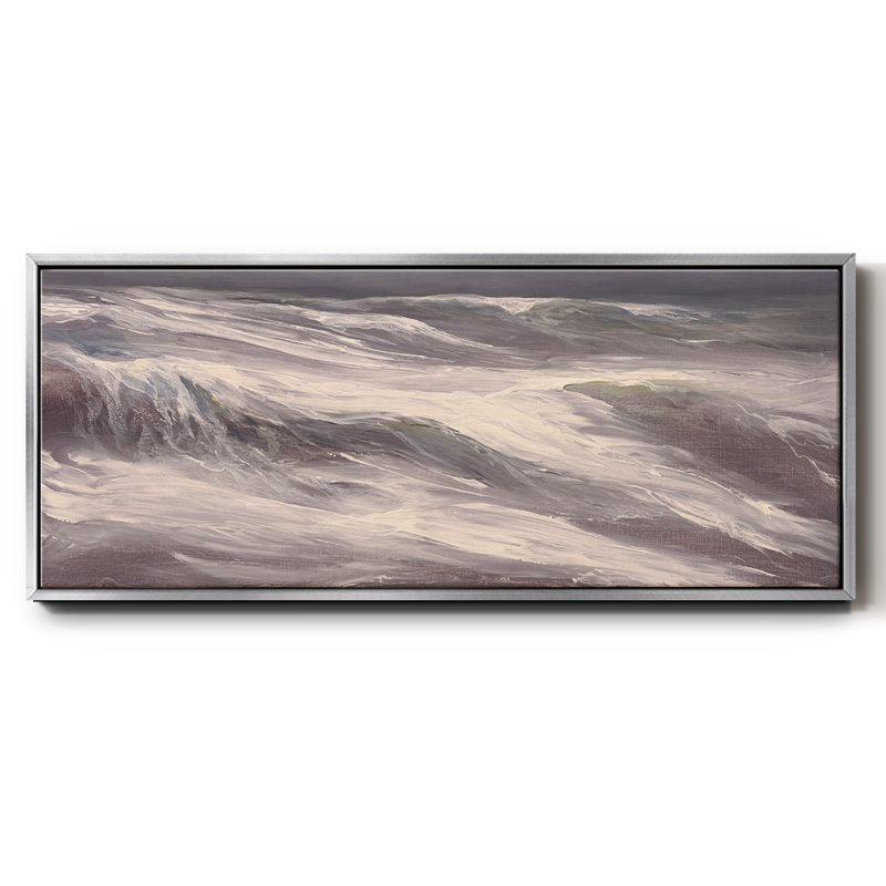 Unsettled Seas- Framed Canvas