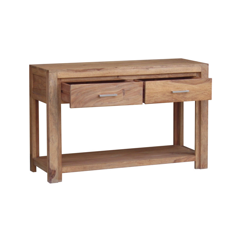 Granby 120cm Solid Wood Console Table, Teak