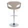 Curva Adjustable Barstool With Rounded T Footrest - Set Of 2