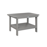 Berlin Gardens Natural Seashell Rectangle Coffee Table
