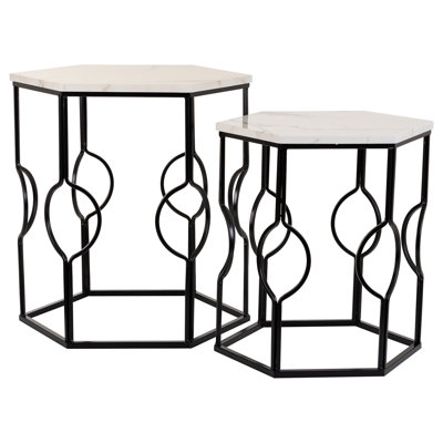 Kempwood 2 Piece Nest of Tables