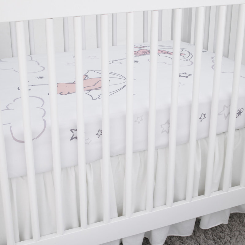 NoJo Disney Winnie the Pooh Photo Op Fitted Crib Sheet