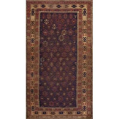 Hand Knotted Wool Geometric Area Rug