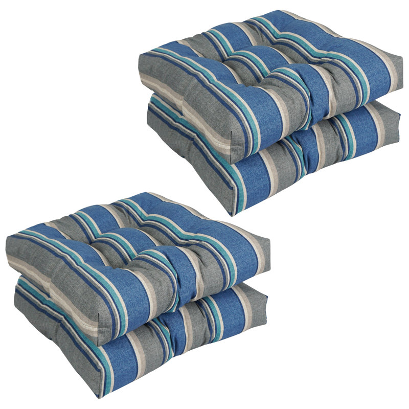 Outdoor 5'' Seat Cushion, Skyworks Caribbean