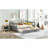 Full Size Daybed Wood Bed With Twin Size Trundle,Gray-934485028-934485031