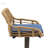 Gallinas 19.29'' Wide Swivel Armless with Footrest-1296953259