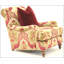 Leather Armchair Chair with Ottoman-86052291-86052365