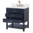 Ampelio 30'' Single Bathroom Vanity with Quartz Top-991108270-991108271