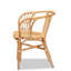Fauteuil demi-tonneau en rotin l 23,25 po Briannalee
