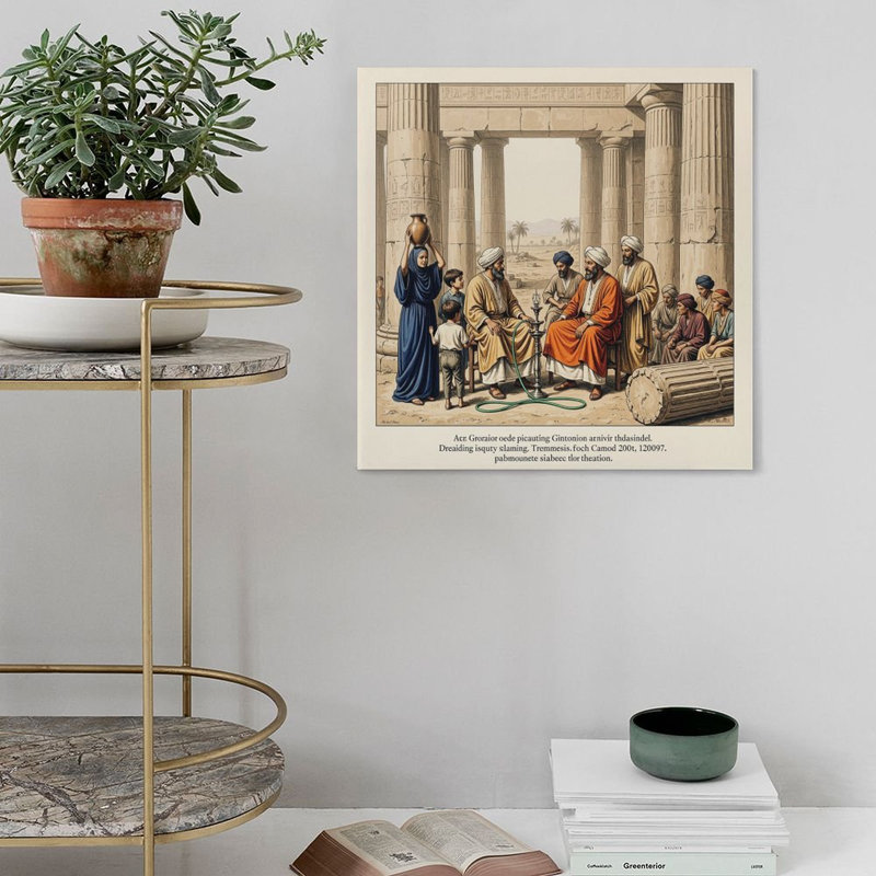 Impression sur toile, impression sur affiche, Temple of Amun Thebes-1, 24 po x 24 po