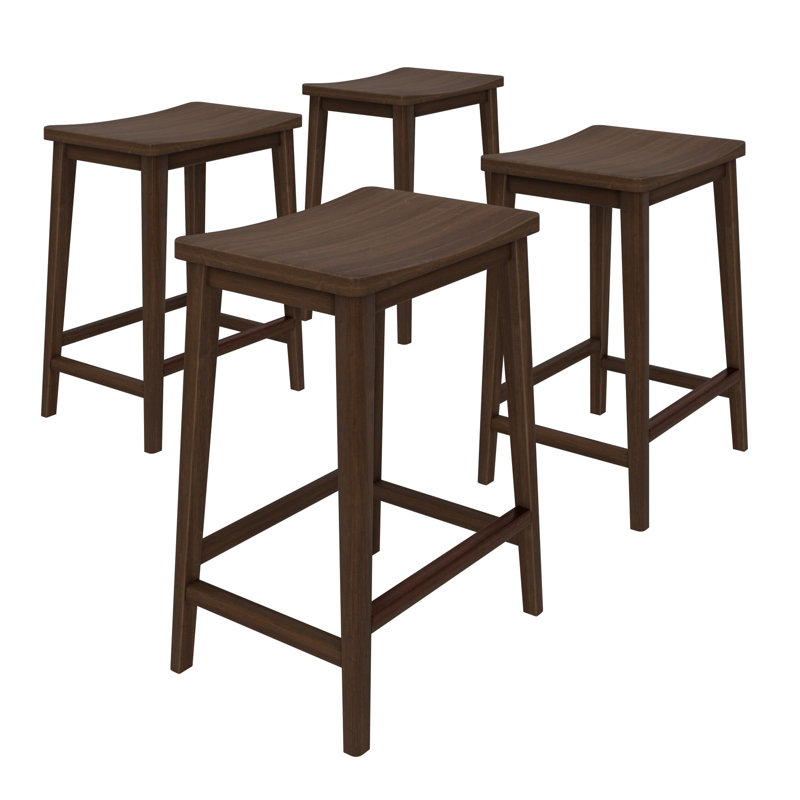 Tabouret de comptoir Smythe, Brun