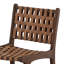 Chaise de salle à manger Carden - brun