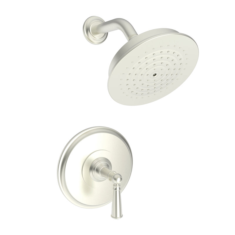 Aylesbury Balanced Pressure Shower Trim Set with Shower Head, Satin Nickel