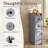 Gray Bathroom Cabinet, 2 Drawers, With Casters