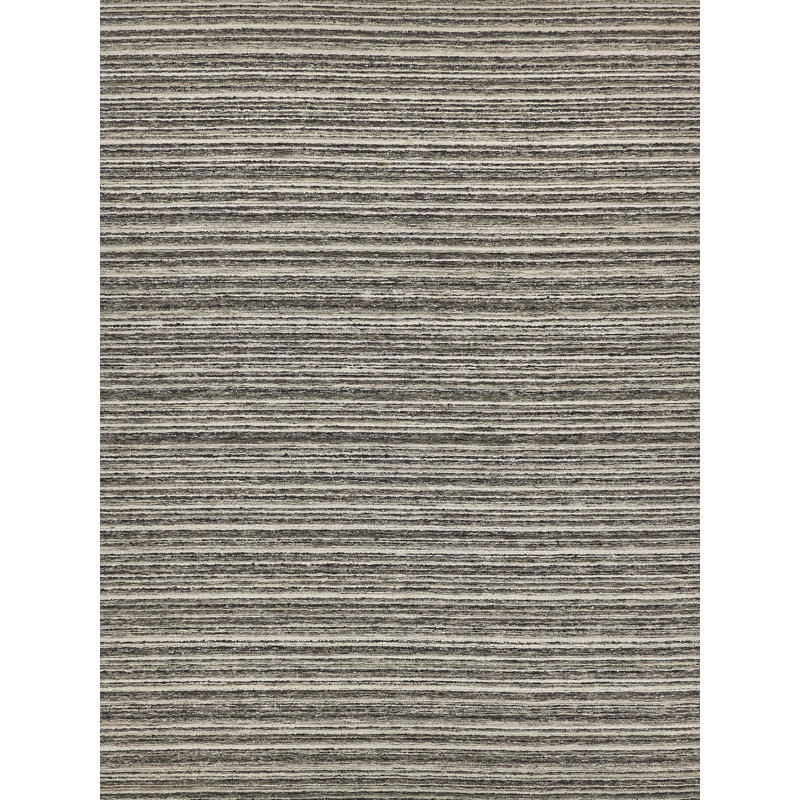 Organica Wool Striped Area Rug, Rectangle 6' x 9'