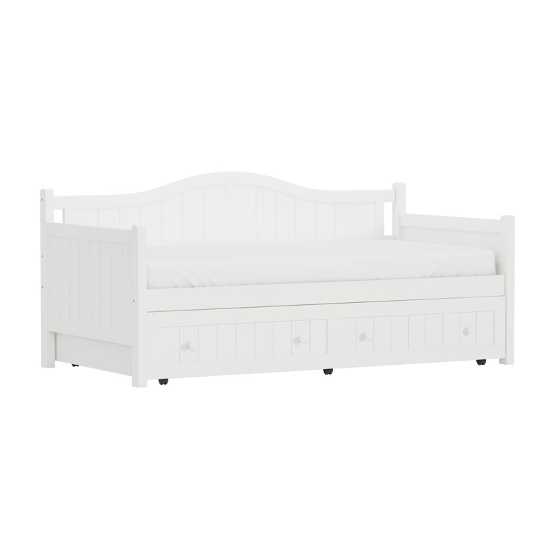 Lit de jour simple avec couchette Boden, Blanc